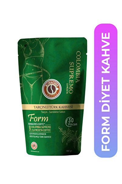 Bonacres Form Diyet Kahve Tarçınlı - Sandaloz Sakızlı (SAĞLIK TABLOSU HEDİYE)
