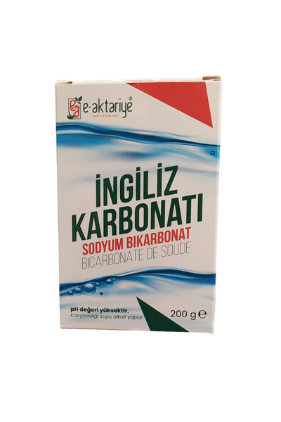 Eaktariye İngiliz Karbonatı (Sodyum Bikarbonat) 200 gr