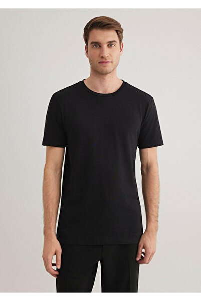 Mavi Stretch Siyah Erkek T-shirt M061747-900