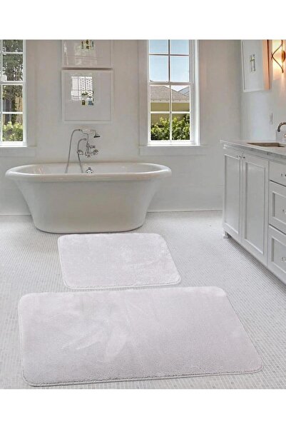 DECORA CASA HOME COLLECTİON Σετ πατάκι μπάνιου 2 τεμαχίων (60X100) και (50X60...