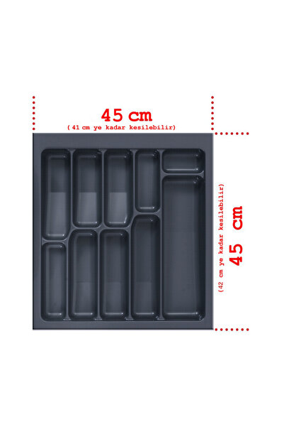 FULLAKS NETAKS Çekmece içi Kaşıklık 45x45 Kumlu Yüzey