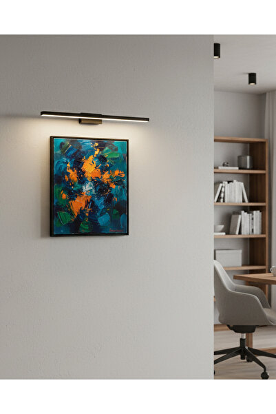 Özcan Aydınlatma Özcan Aydınlatma 5124-1-19 Küçük Turna Pano Aydınlatma Siyah