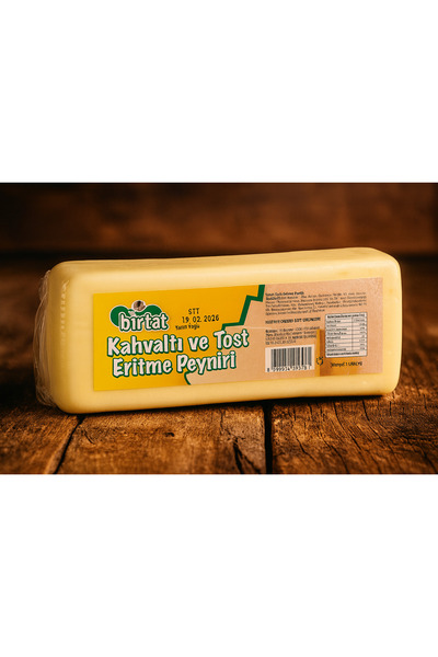 Doğal Çiftlikten Tost Peyniri 1 KG Eritme Kaşar Peynir