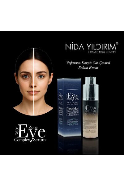 NİDA YILDIRIM Yaşlanma Karşıtı Göz Çevresi Bakım Kremi