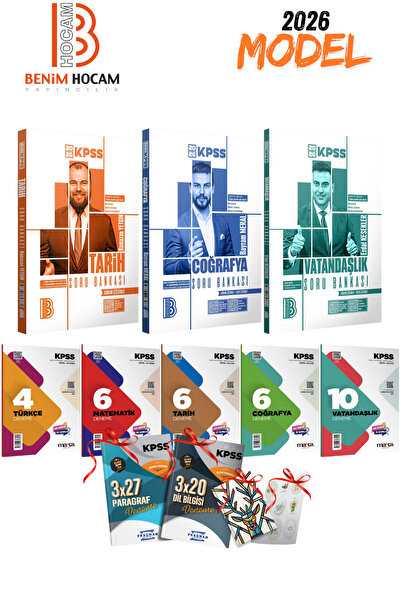 Benim Hocam Yayınları Benim Hocam 2026 Kpss Tarih Coğrafya Vatandaşlık Genel ...