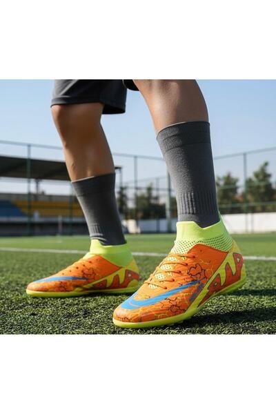 Mercurıal Mercury Sock High Top Men's Turf Football Cleats Soccer Shoes 2116