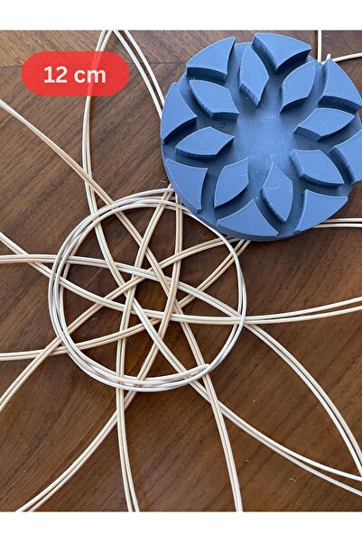 Mady Aksesuar Rattan Örme Kalıbı, Şablon, Pattern, Template Model No -17