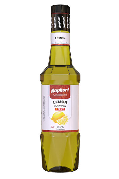 Spicy Lemon Baharatlı Limon Acılı Limon Aromalı Kokteyl Şurubu 700 ml