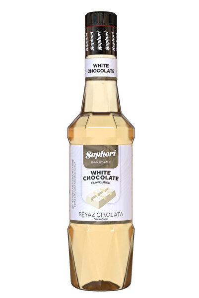 Saphori Beyaz Çikolata Aromalı Kokteyl Şurubu White Chocolate Kahve Şurubu700 ml