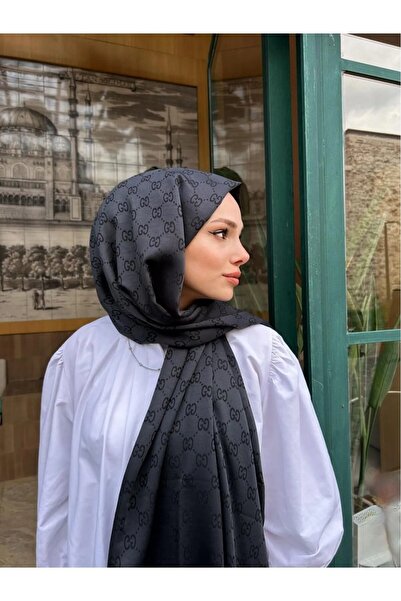 white stars ÇİFT TARAFLI G DESEN ŞAL