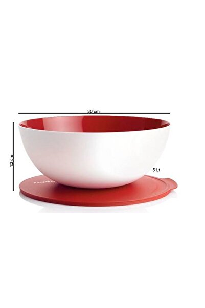 Tupperware Red Storage Container 5 lt