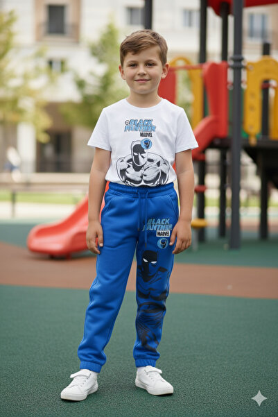 SONGÜLBERİK بدلة مطبوعة بشخصيات مارفل للأولاد