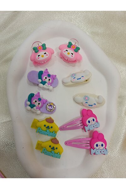 ELAS HOME Set de cleme figurate pentru fete