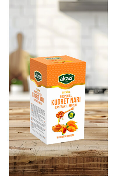 Akzer Propolisli Kudret Narı Ekstraktlı Macun (300Gr)