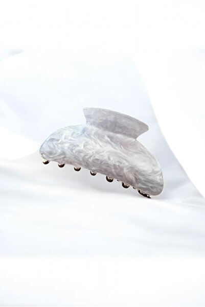 Emsay Store Agrafă de păr cu model de marmură – Accesoriu de păr pentru femei...