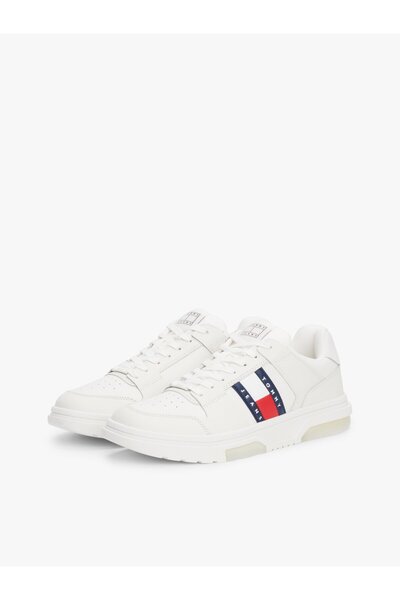 Tommy Hilfiger The Brooklyn Leather Ess Erkek Pembe Spor Ayakkabı