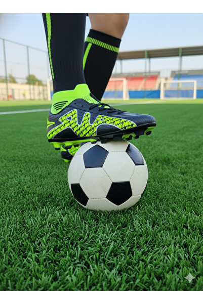 Twingo krampon prof futbol ayakkabısı halı saha ayakkabısı çoraplı krampon yetişkin