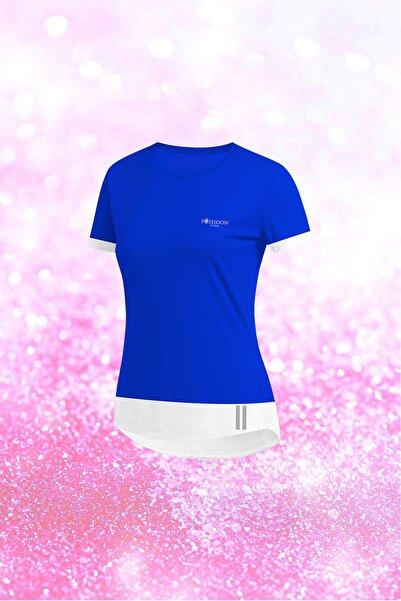 POSEIDON STORM Μπλουζάκι γυναικείο μπλουζάκι με λαιμόκοψη μεγάλου μεγέθους, χ...