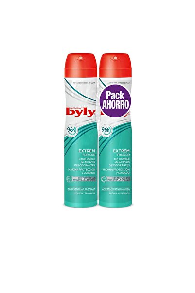 Byly Extrem Frescor 96h Deo Spray Set 2 X Byly 200 ml