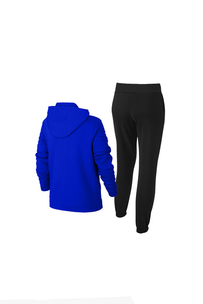 POSEIDON STORM Erkek Çocuk Mavi Günlük Rahat Sporcu Eşofman Takımı 104cm-176cm Fermuartlı