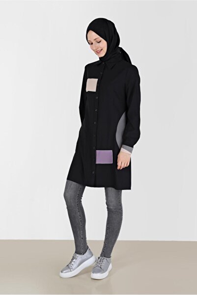 Alvina GEOMETRIC SHAPE DETAILED TUNIC 42234