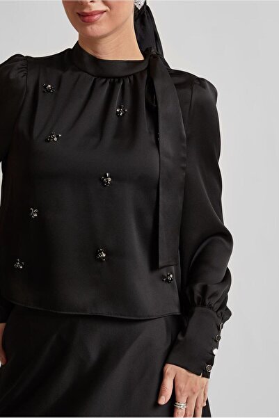 Alvina Skirt Satin Suit 45561