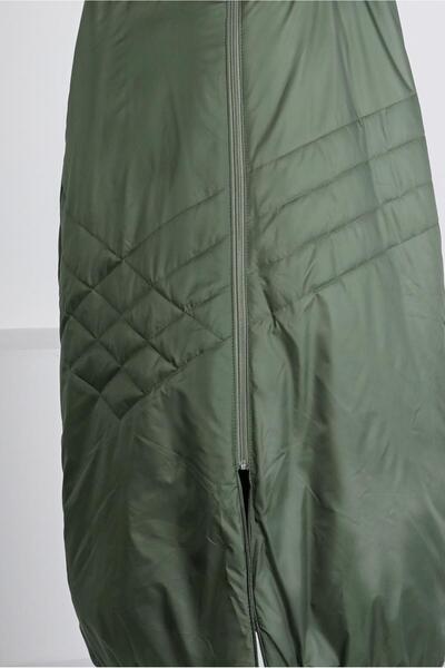 Alvina CUFFS WITH BRAIDED HOODED COAT 90324