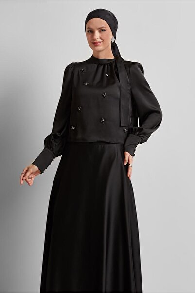 Alvina Skirt Satin Suit 45561