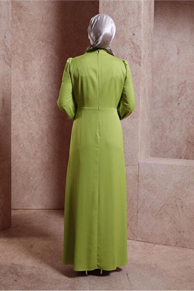 Alvina BROŞLU SATEN ABİYE ELBİSE 50400