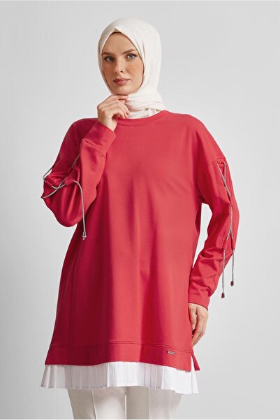 Alvina تونيك رياضي بتفاصيل دانتيل 44561