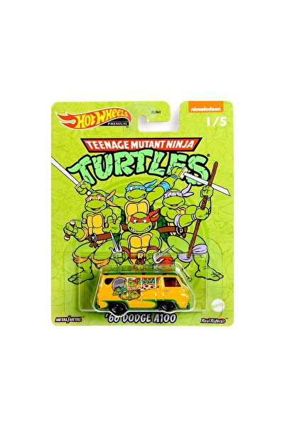 HOT WHEELS Premium Ninja Turtles '66 Dodge A100 HCN86