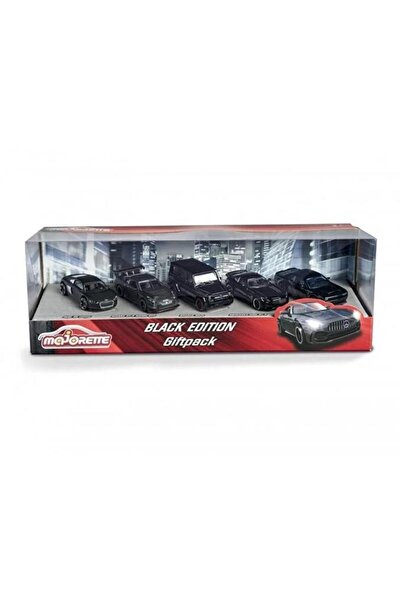 HOT WHEELS Majorette Black Edition 5'li Araba Seti