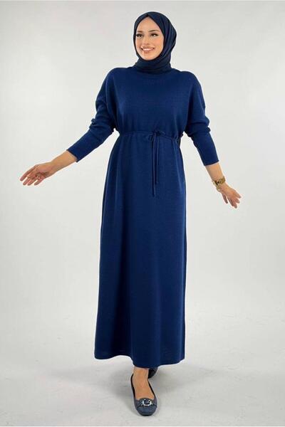 TRENDTESETTÜR ΓΥΝΑΙΚΕΙΟ ΜΠΛΕ ΝΑΥΤΙΚΟ ΦΟΡΕΜΑ ΤΡΙΚΟΤΟΥΡΙΚΟ T 51381