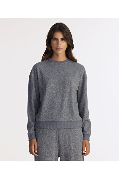 Yargıcı Regular Bisiklet Yaka Uzun Kol Sweatshirt