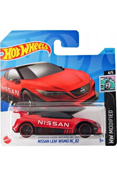 HOT WHEELS Tekli Arabalar Nissan Leaf Nismo RC_02 HKH86