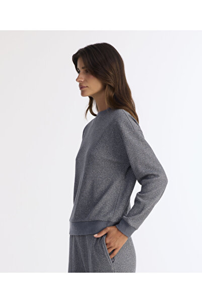 Yargıcı Regular Bisiklet Yaka Uzun Kol Sweatshirt