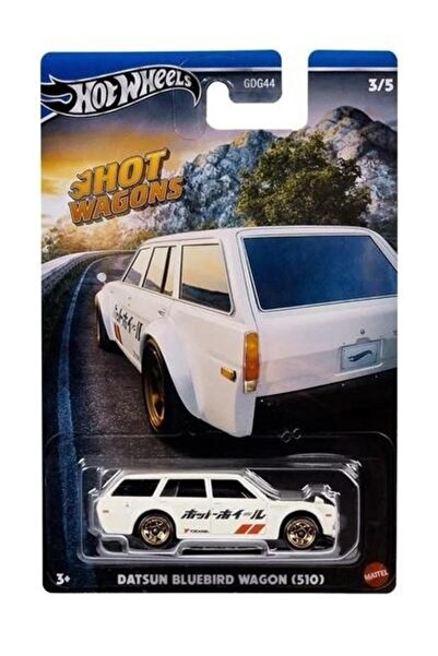 HOT WHEELS Premium Hot Wagons Datsun Bluebird Wagon (510) HRR88
