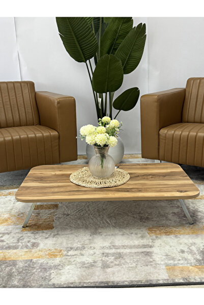 Living Foldable Legs Floor Center Table for Living Room, 50x80 CM