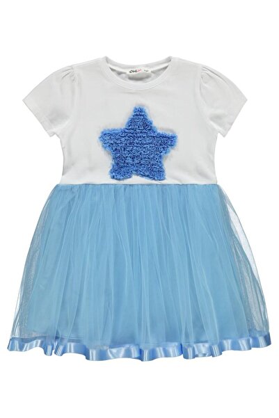 Civil Girls فستان من التول المطرز من Yıldız Lase للأعمار من 4 إلى 9 سنوات - أ...