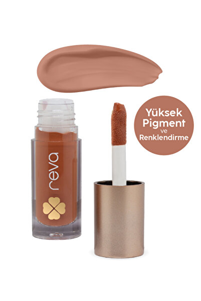 REVA Vegan & Temiz İçerikli Lip & Cheek Tint – 2’si 1 Arada Doğal Renk, Nem v...