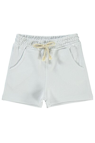 Civil Baby Basic Karyoka Dikişli 6-18 Ay Şort - Beyaz9-12 Ay