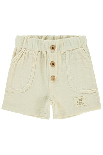 Civil Baby Muslin 6-18 Months Shorts - Beige 18-24 Months