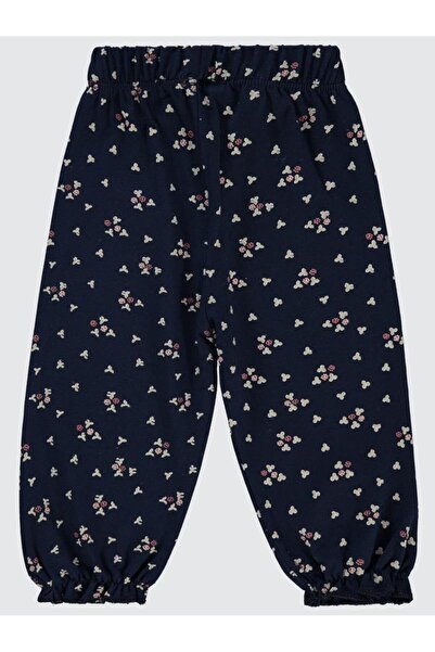 Civil Baby Colorful Printed Patterned 6-18 Months Leggings - Navy Blue 12-18 Months