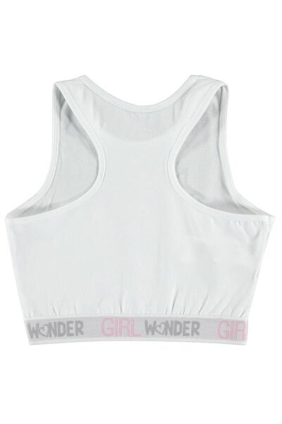 Civil Girls سترة بطبعة Civil Girl Wonder للأعمار من 8 إلى 12 سنة - أبيض للأعمار من 10 إلى 11 سنة