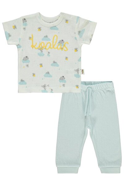 Bebetto Baby Boy Pajama Set Blue 3-18 Months