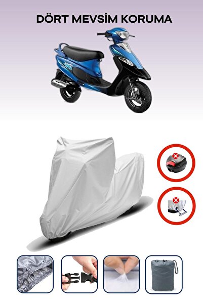 Breen Tvs Scooty Pep Plus Compatible Motorcycle Tarpaulin, Motor Cover