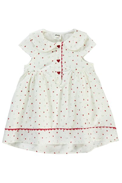 Civil Baby Strawberry Printed 6-18 Months Dress - Red12-18 Months