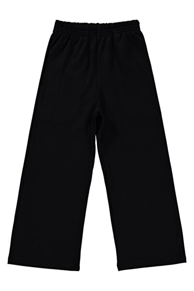 Civil Girls Plain 6-9 Year Old Pants - Black 8-9 Years Old