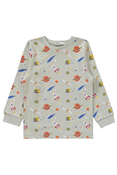 Civil Boys Boy's Pajama Set 2-5 Years Gray