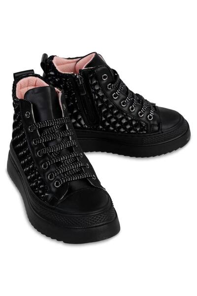 Civil Boots Kız Çocuk Bot Bot Siyah